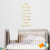 Sticker pentru camera copilului - Twinkle Twinkle Little Star